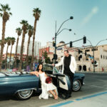 Downtown classic cars